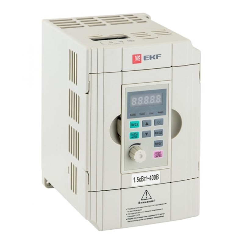Преобразователь частоты 1,5/2,2кВт 3х400В VECTOR-100 EKF PROxima | VT100-1R5-3B | EKF