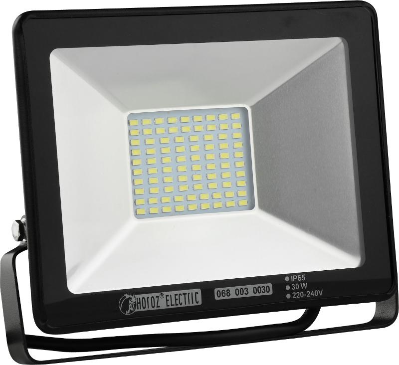 Прожектор светодиодный HL177LE 30W 6400K Черный (068-003-0030) | HRZ00001137 | HOROZ 